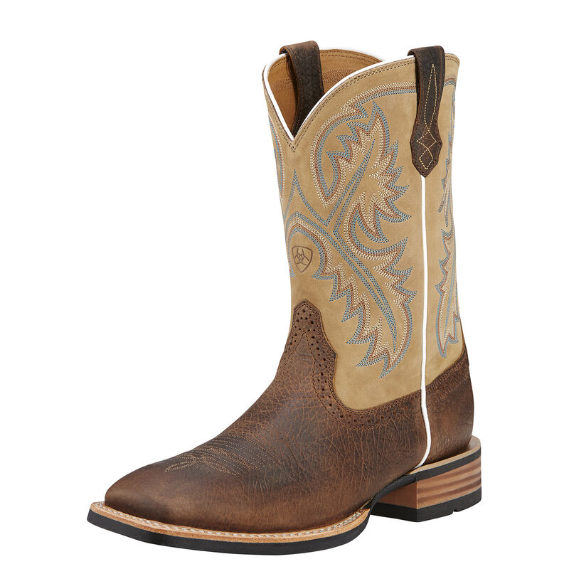 Ariat Quickdraw - Miesten Ruskea Bootsit ( QZUOMN-847 )